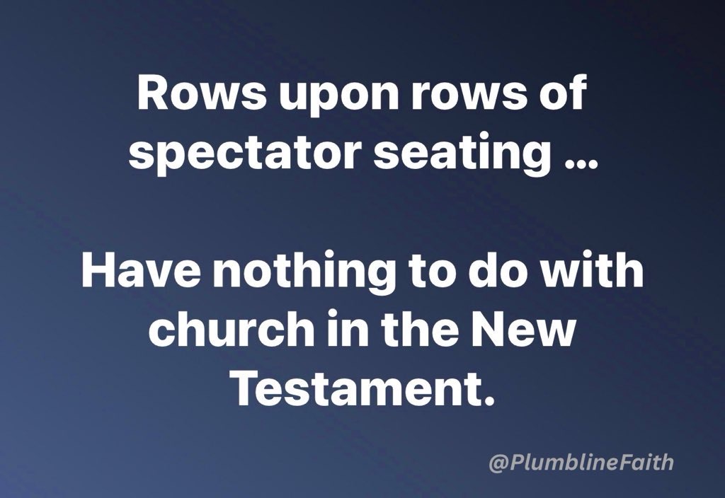 SPECTATOR CHRISTIANITY? – Plumbline Faith